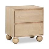 Coastline Natural Wood Nightstand - Ornate Home
