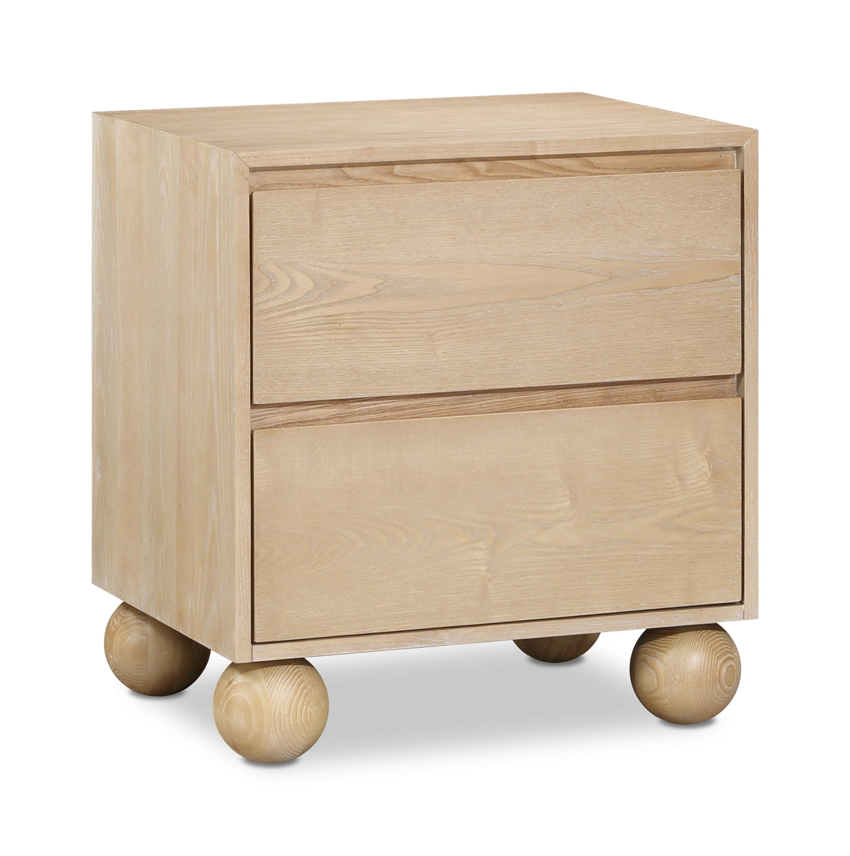 Coastline Natural Wood Nightstand - Ornate Home