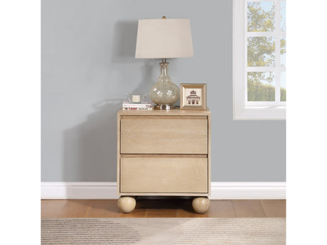 Coastline Natural Wood Nightstand - Ornate Home