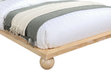 Coastline Natural Wood Queen Bed (3 Boxes) - Ornate Home