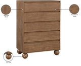 Coastline Walnut Wood Chest - Ornate Home