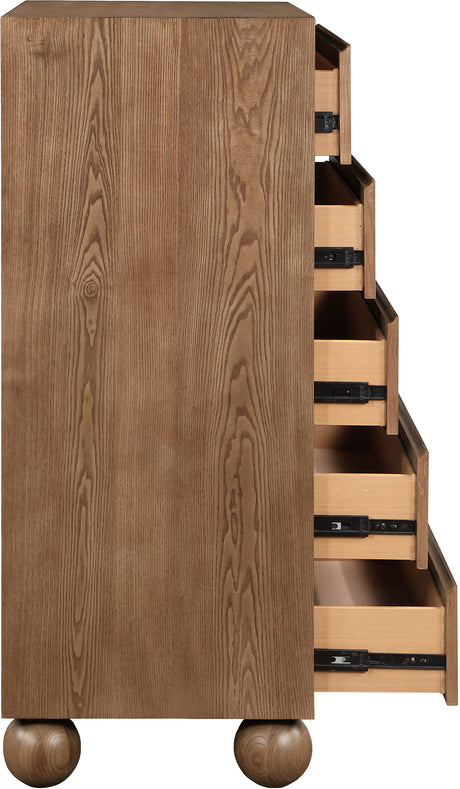 Coastline Walnut Wood Chest - Ornate Home