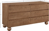 Coastline Walnut Wood Dresser - Ornate Home
