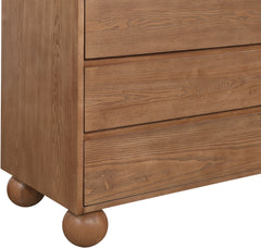 Coastline Walnut Wood Dresser - Ornate Home