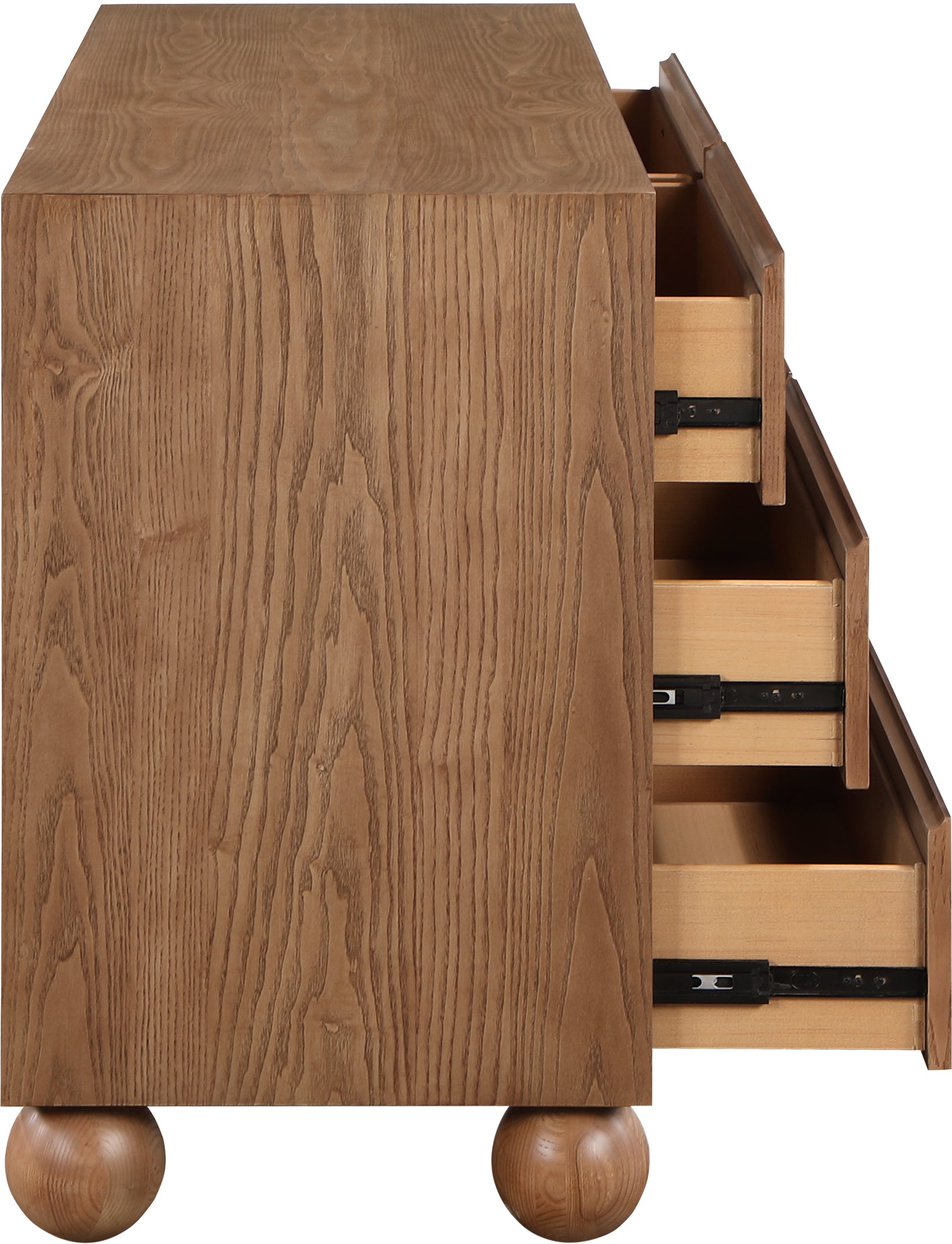 Coastline Walnut Wood Dresser - Ornate Home