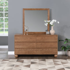 Coastline Walnut Wood Dresser - Ornate Home