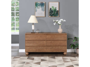 Coastline Walnut Wood Dresser - Ornate Home