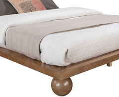 Coastline Walnut Wood King Bed (3 Boxes) - Ornate Home