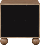 Coastline Walnut Wood Nightstand - Ornate Home