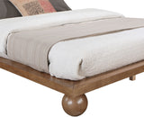 Coastline Walnut Wood Queen Bed (3 Boxes) - Ornate Home