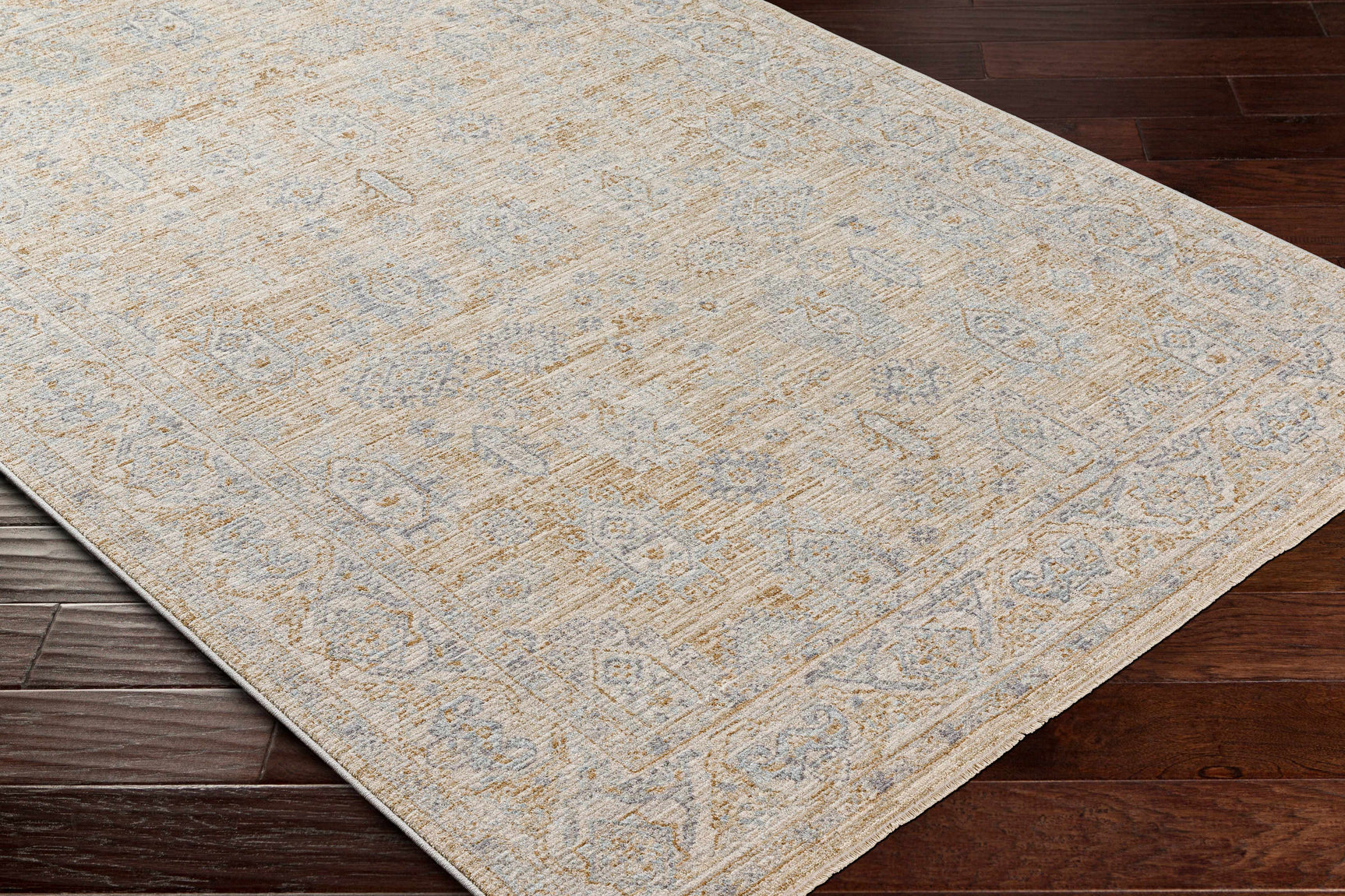 Coby Cream Avant Garde Thick Luxe Area Rug - Ornate Home