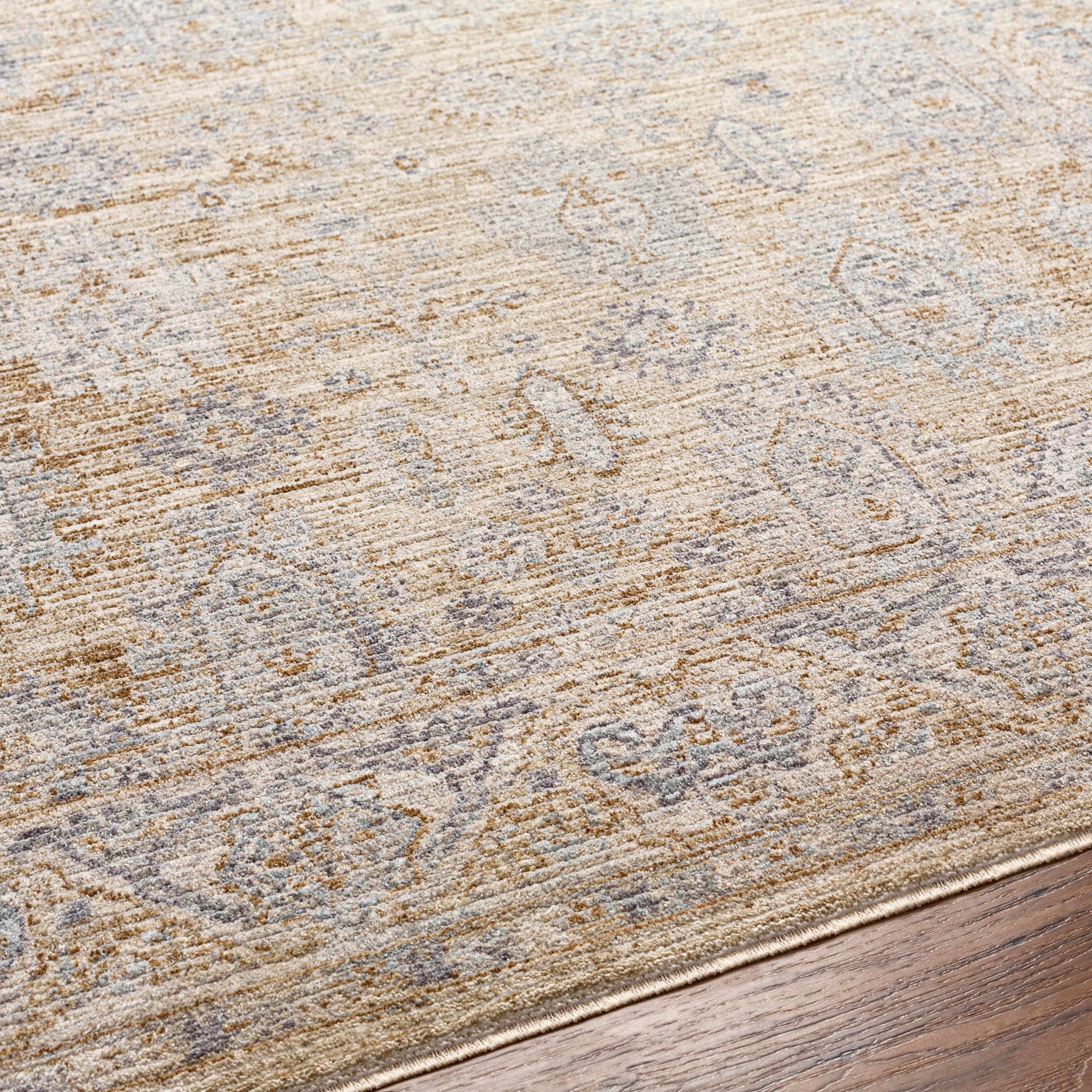 Coby Cream Avant Garde Thick Luxe Area Rug - Ornate Home