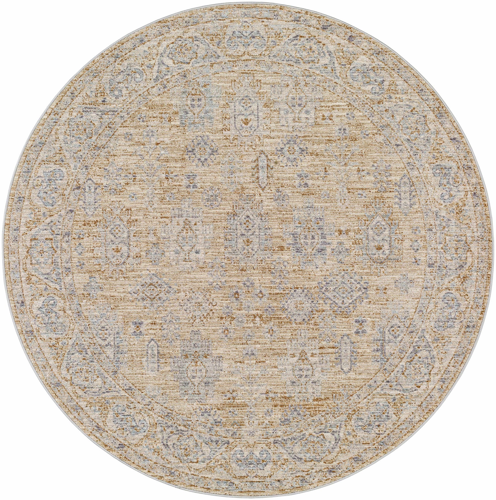Coby Cream Avant Garde Thick Luxe Area Rug - Ornate Home