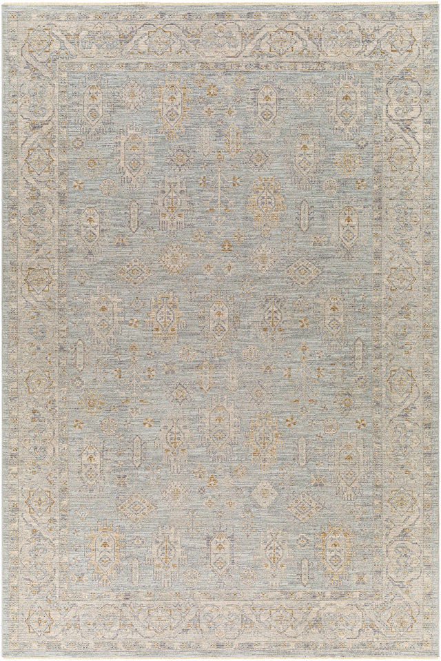 Coby Deep Teal Avant Garde Thick Luxe Area Rug - Ornate Home