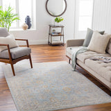 Coby Deep Teal Avant Garde Thick Luxe Area Rug - Ornate Home