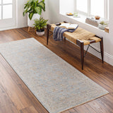 Coby Deep Teal Avant Garde Thick Luxe Area Rug - Ornate Home