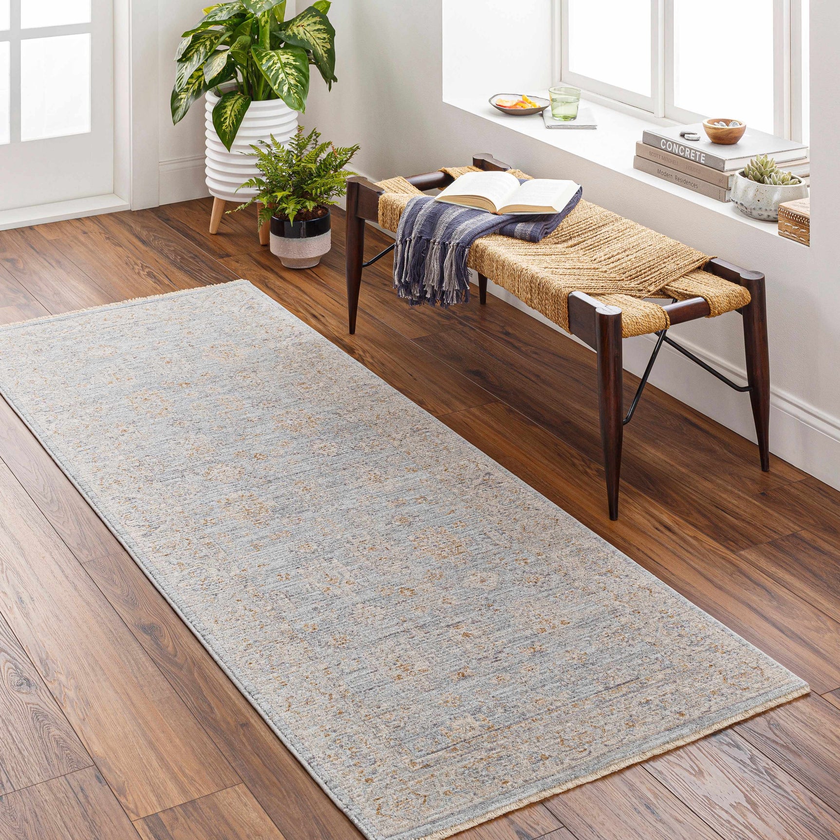 Coby Deep Teal Avant Garde Thick Luxe Area Rug - Ornate Home