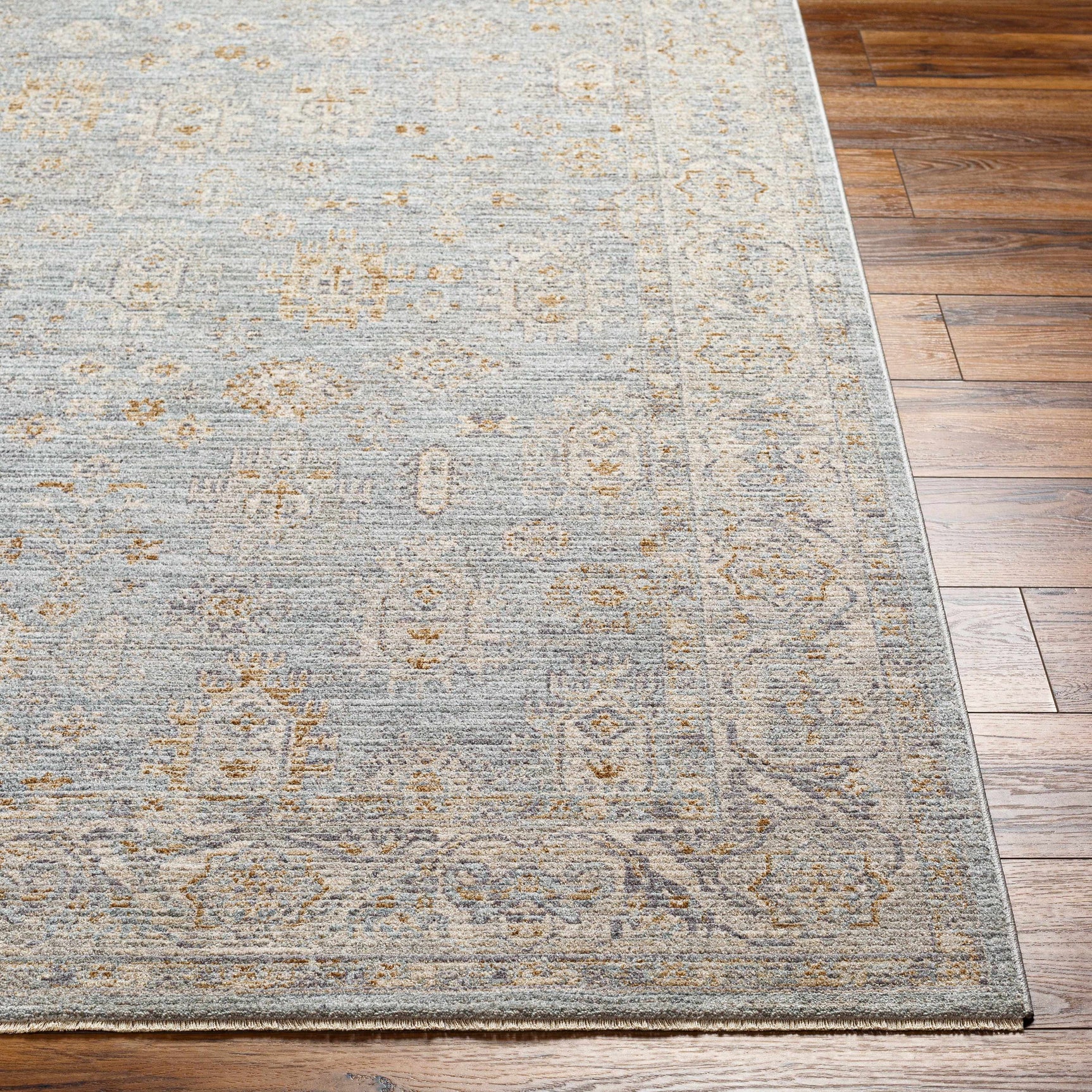 Coby Deep Teal Avant Garde Thick Luxe Area Rug - Ornate Home