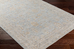 Coby Deep Teal Avant Garde Thick Luxe Area Rug - Ornate Home