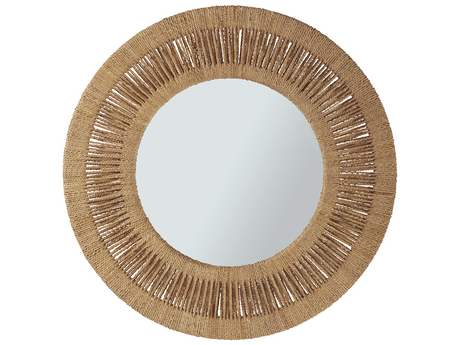Coca Plum Woven Abaca Mirror - Ornate Home