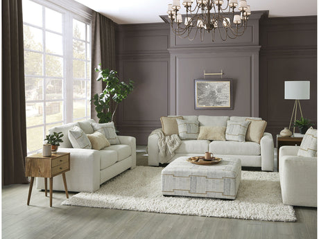 Cochrane Cream/Beige Sofa & Loveseat - Ornate Home