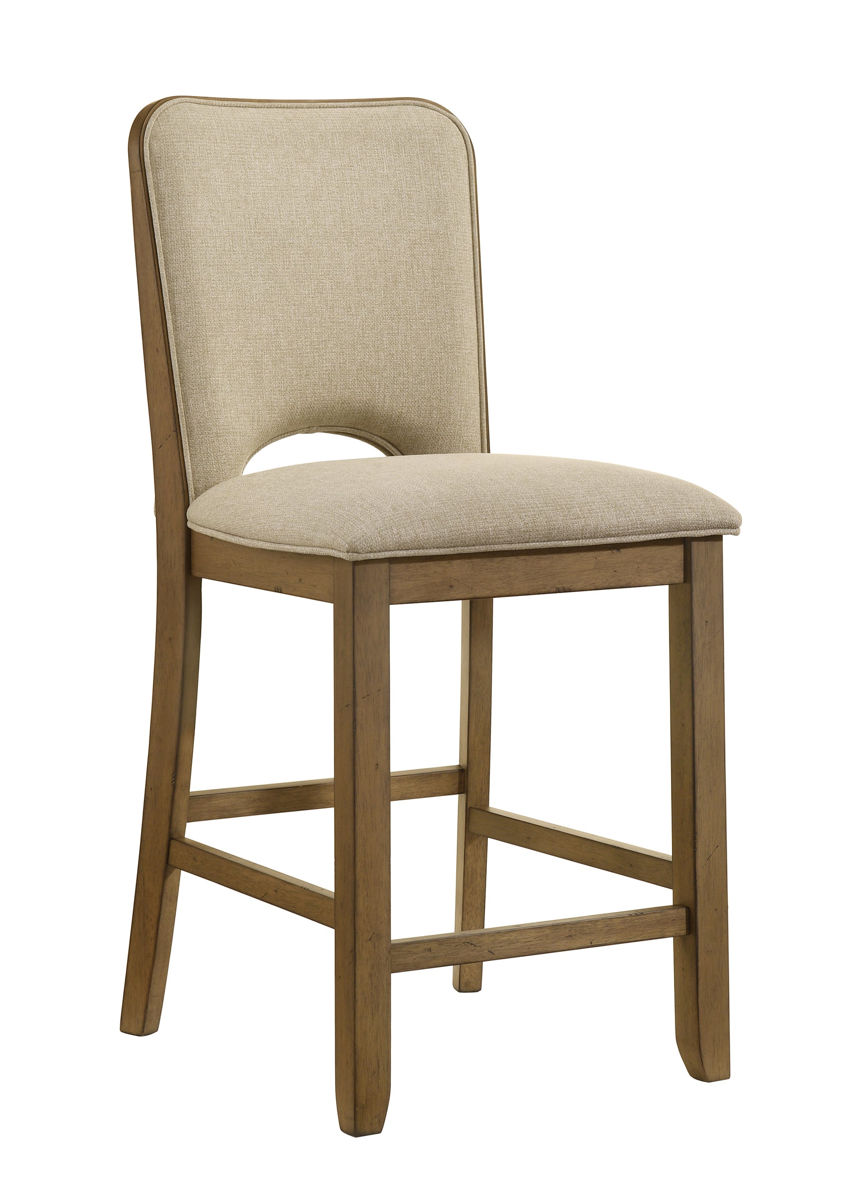 Cockrell Beige/Brown Counter Height Dining Set - Ornate Home
