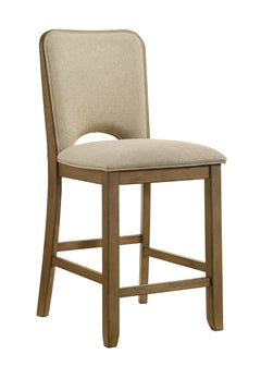Cockrell Beige/Brown Counter Height Dining Set - Ornate Home