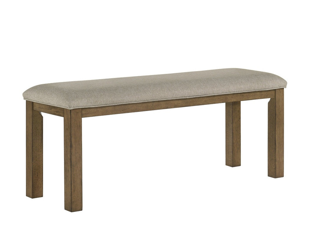 Cockrell Brown/Beige Bench - Ornate Home