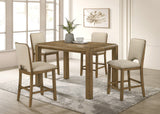 Cockrell Brown Counter Height Table (w/ 18 Leaf) - Ornate Home