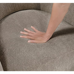 Cocoon Brown Swivel Chair - Ornate Home
