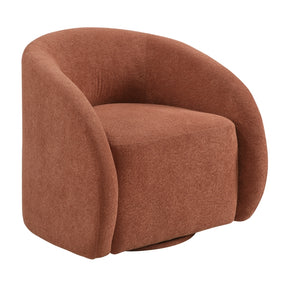 Cocoon Brown Swivel Chair - Ornate Home