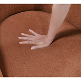 Cocoon Brown Swivel Chair - Ornate Home
