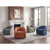 Cocoon Brown Swivel Chair - Ornate Home