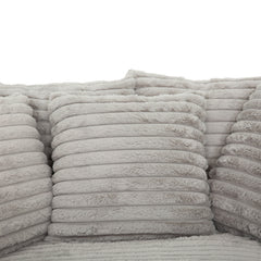 Cocoon Gray Mega Chaise Lounge w/ Dual Cupholders & USB Ports - Ornate Home