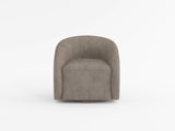 Cocoon Gray Swivel Chair - Ornate Home