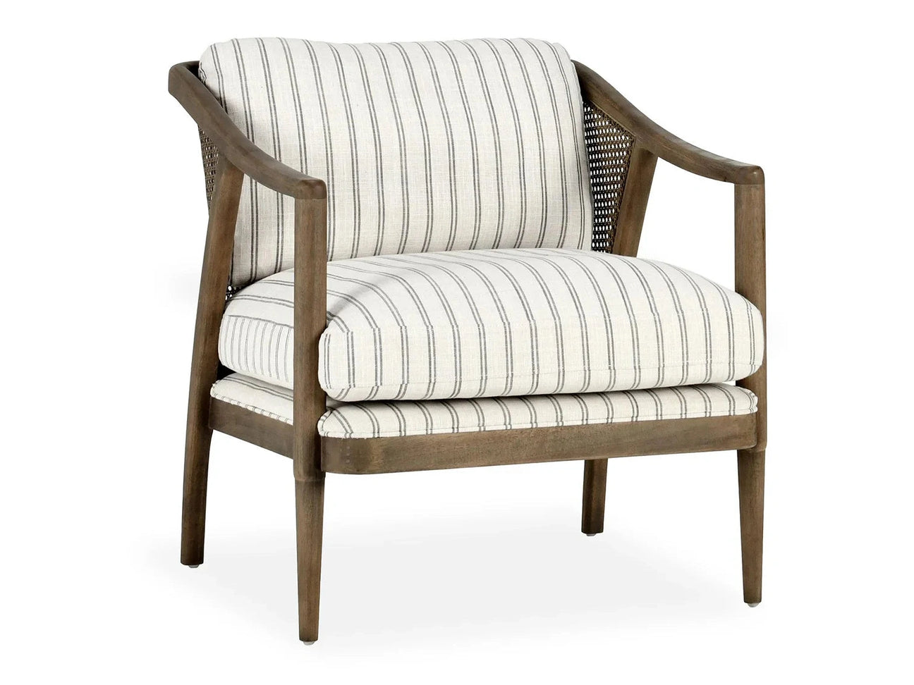 Cody Stripe Accent Chair - Ornate Home