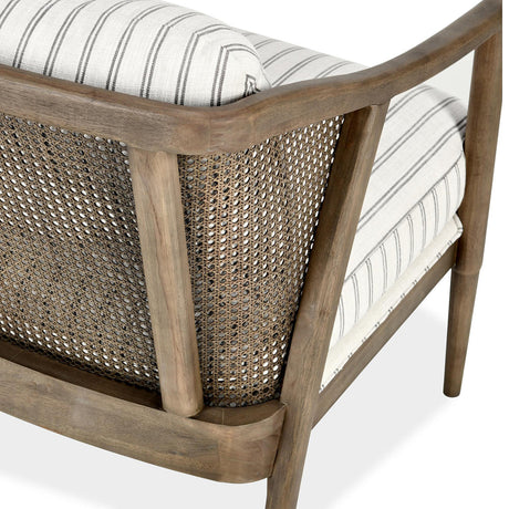 Cody Stripe Accent Chair - Ornate Home