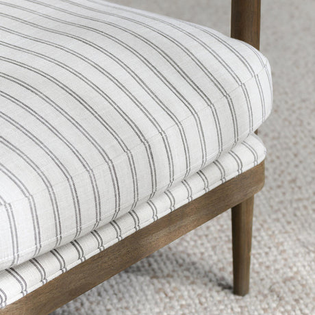 Cody Stripe Accent Chair - Ornate Home