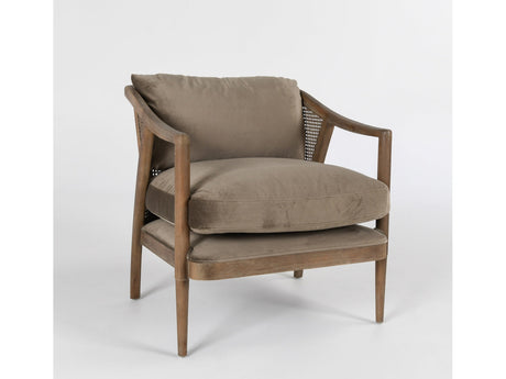 Cody Taupe Accent Chair - Ornate Home