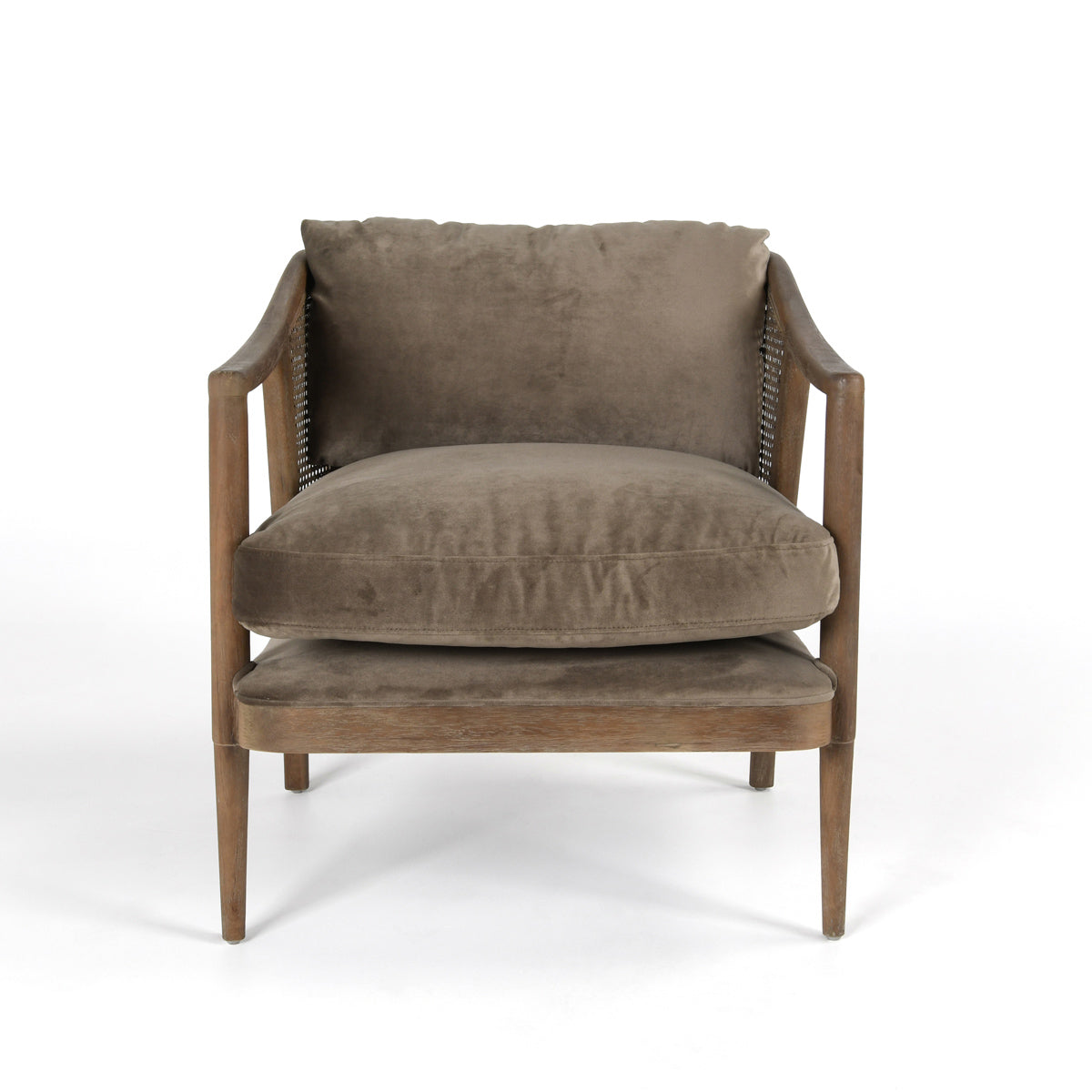 Cody Taupe Accent Chair - Ornate Home