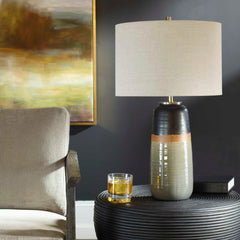 Coen Gray Table Lamp - Ornate Home