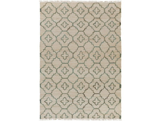 Coffeyville Handcrafted Fringed Jute Carpet - Clearance - Ornate Home