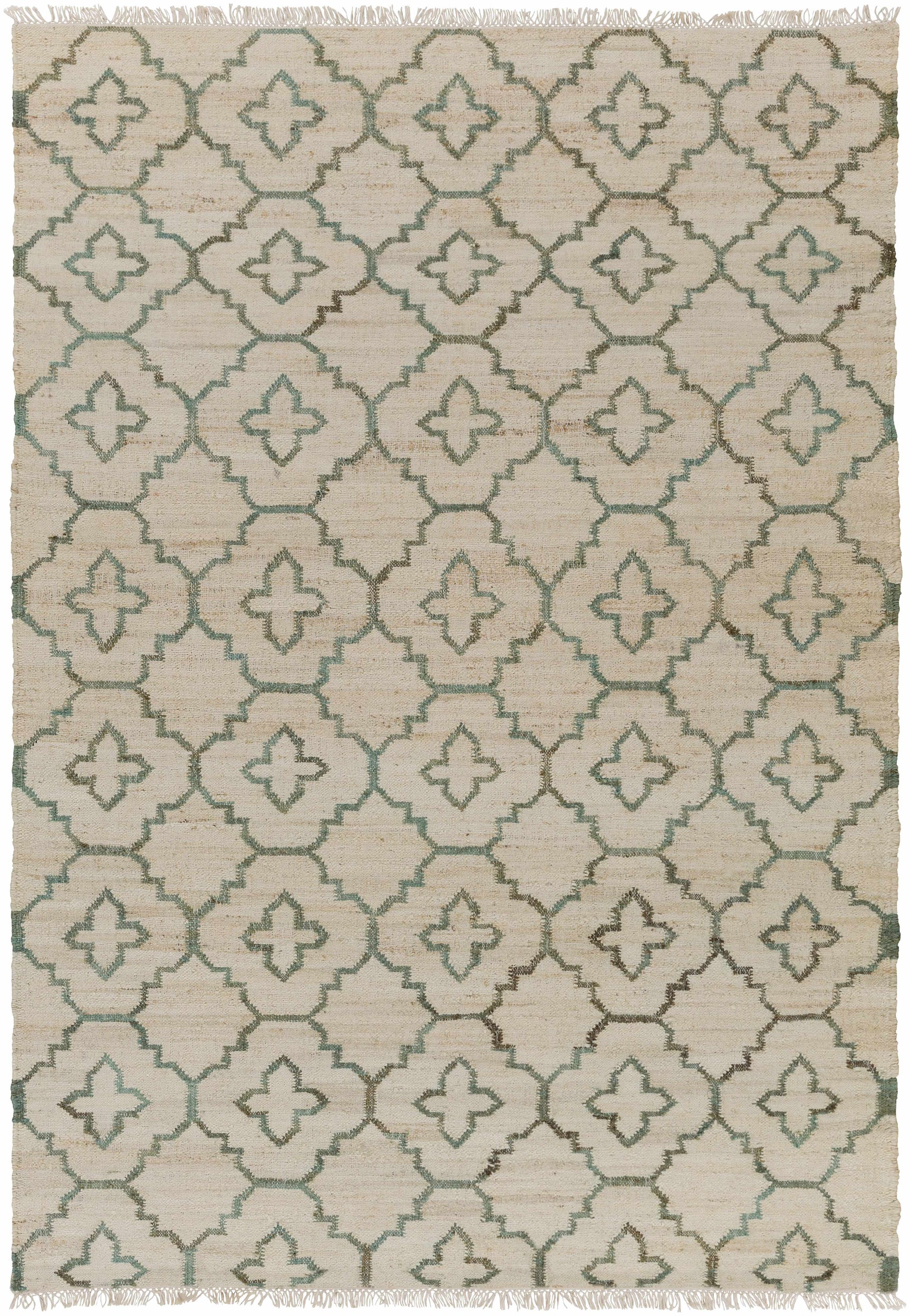Coffeyville Handcrafted Fringed Jute Carpet - Clearance - Ornate Home