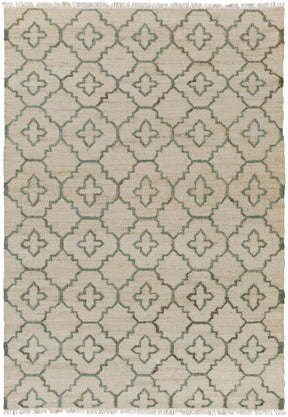 Coffeyville Handcrafted Fringed Jute Carpet - Clearance - Ornate Home