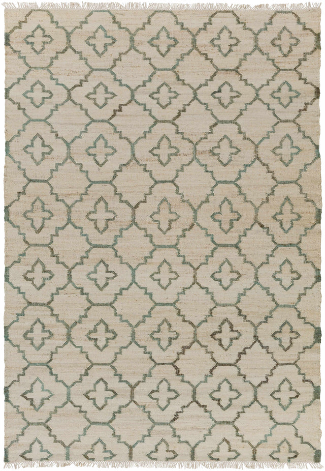 Coffeyville Handcrafted Fringed Jute Carpet - Clearance - Ornate Home
