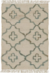 Coffeyville Handcrafted Fringed Jute Carpet - Clearance - Ornate Home