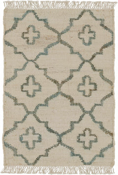 Coffeyville Handcrafted Fringed Jute Carpet - Clearance - Ornate Home