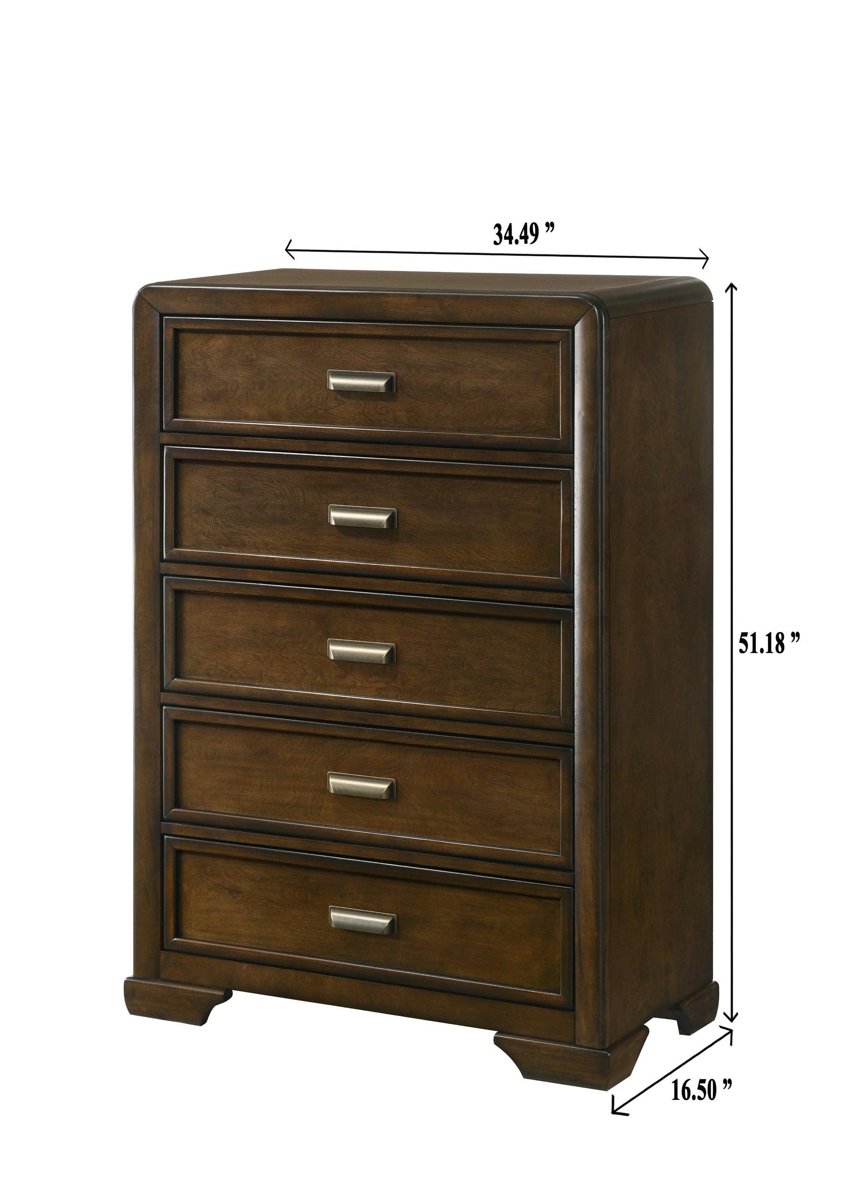 Coffield Brown Chest - Ornate Home