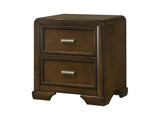 Coffield Brown Nightstand - Ornate Home
