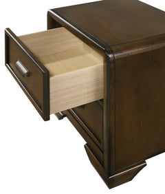 Coffield Brown Nightstand - Ornate Home